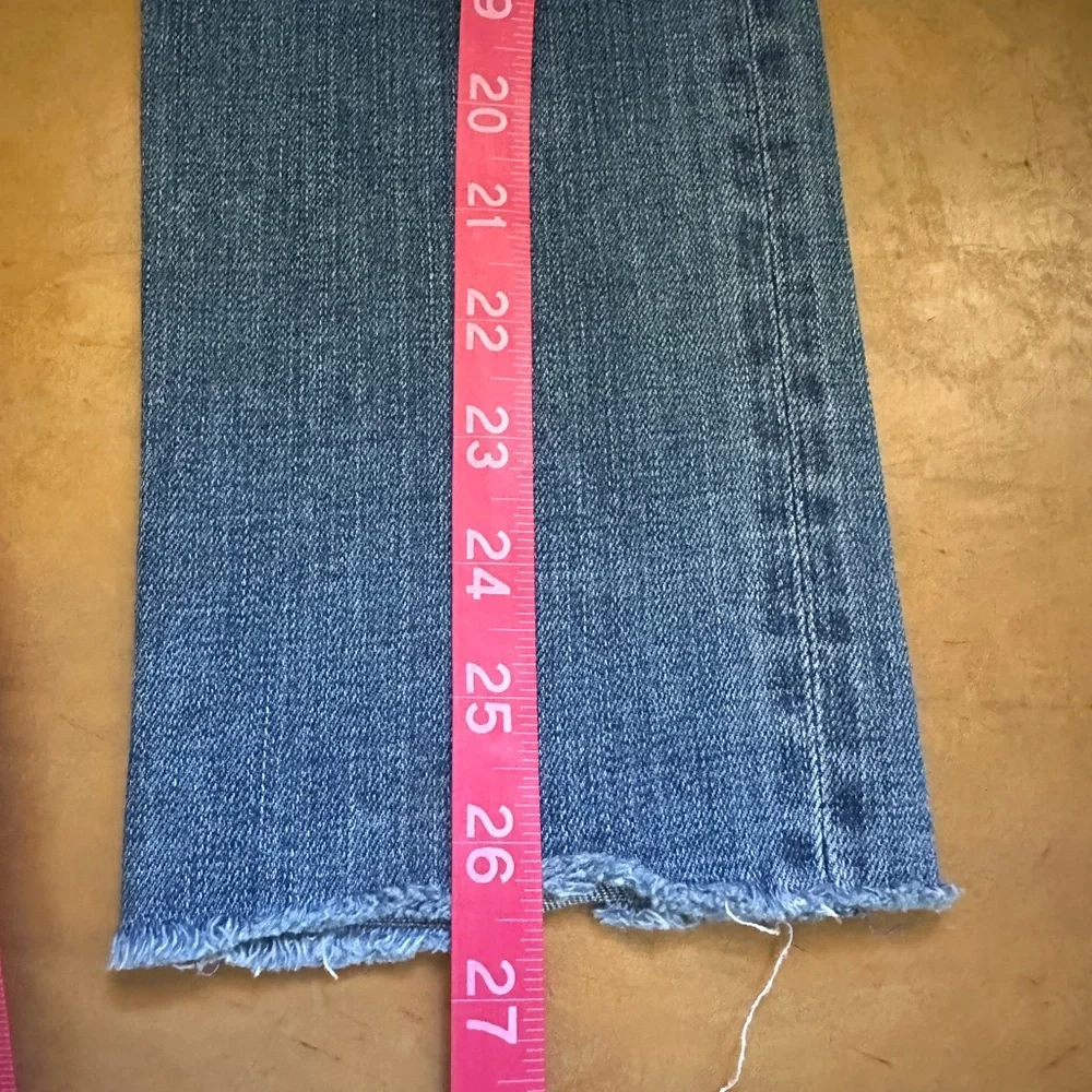 Helmut Lang Ankle Skinny Jeans, Medium Wash, Mid-Rise, 25, Excellent Condition! - Picture 8 of 10